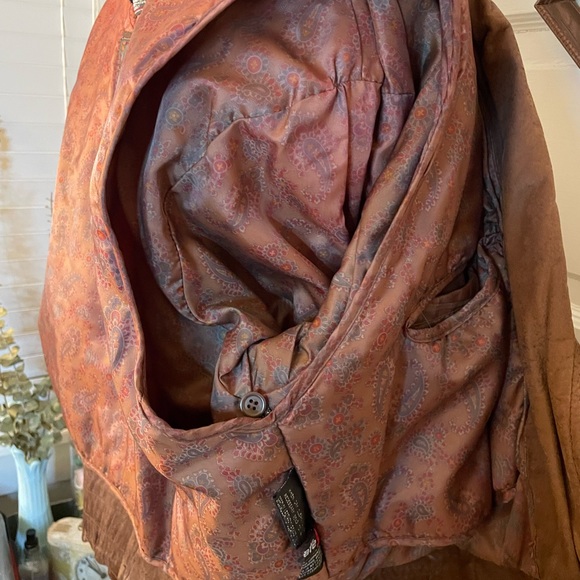 SOLD VTG Adventure Bound Thinsulate 3M Lined Brown Leather Jacket, 1980s - Picture 10 of 16
